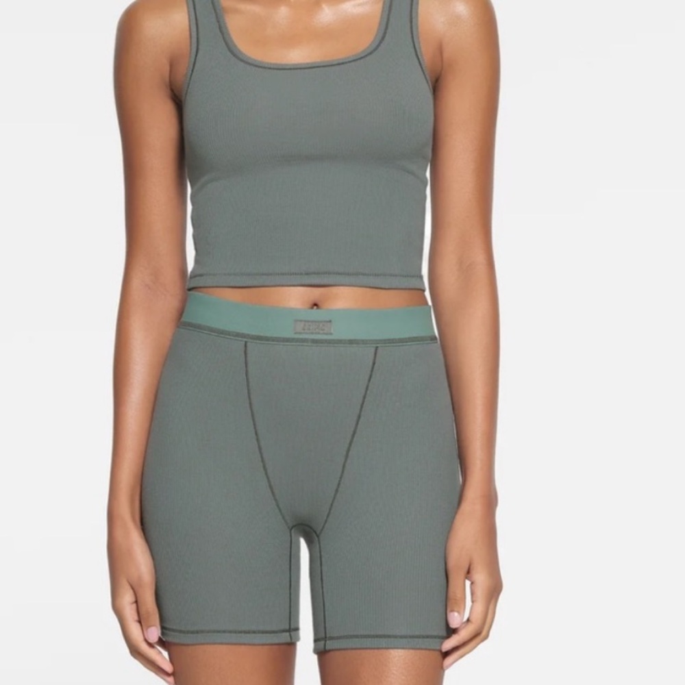 NWT SKIMS Cotton Rib Boxer - Picture 2 of 4